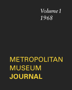 "Portrait Bust of a Young Lady of the Time of Justinian": Metropolitan Museum Journal, v. 1 (1968)