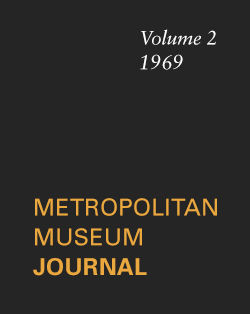 "Manet's 'Espada' and Marcantonio": Metropolitan Museum Journal, v. 2 (1969)
