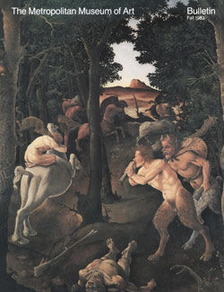 "Early Renaissance Narrative Painting in Italy": The Metropolitan Museum of Art Bulletin, v. 41, no. 2 (Fall, 1983)
