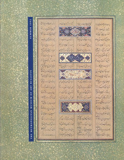 "Islamic Calligraphy": The Metropolitan Museum of Art Bulletin, v. 50, no. 1 (Summer, 1992)