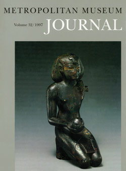 "A Bronze Statuette of Thutmose III": Metropolitan Museum Journal, v. 32 (1997)
