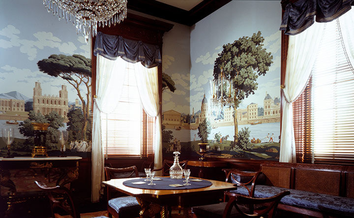 View of the parlor from the William C. Williams House at The Met