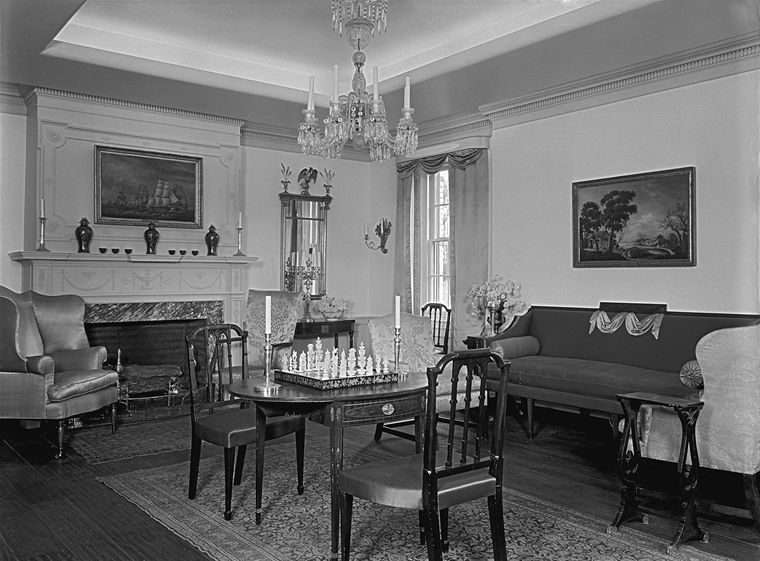 The original Benkard Room in 1947.