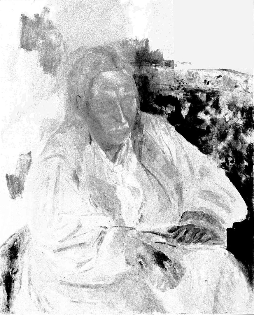 Black-and-white image of entire figure 