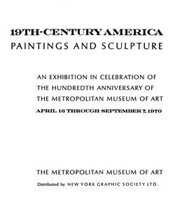 Nineteenth-Century America: Paintings and Sculpture