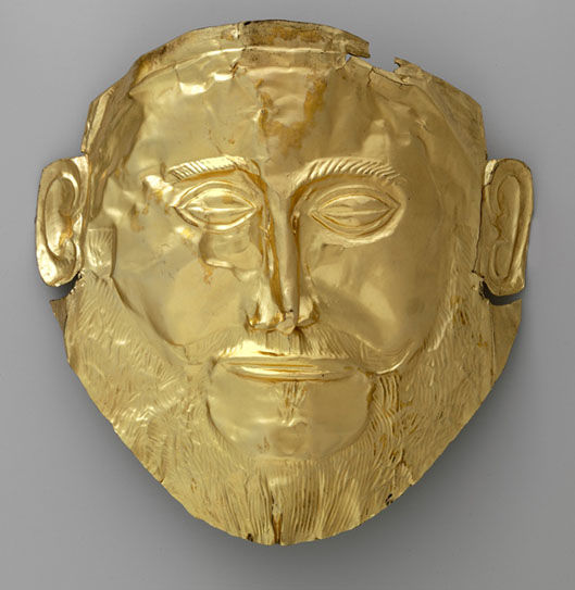 death mask of agamemnon
