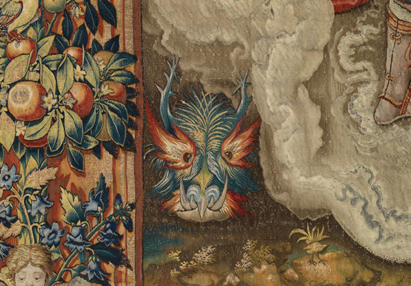 Detail of a demon