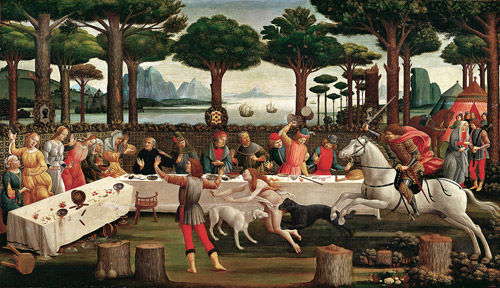 The Banquet in the Pinewoods: Scene Three of The Story of Nastagio degli Onesti