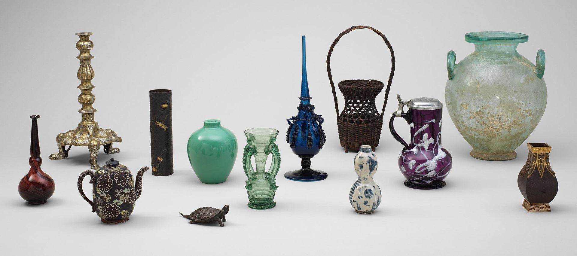Selection of objects from the Edward C. Moore Collection.