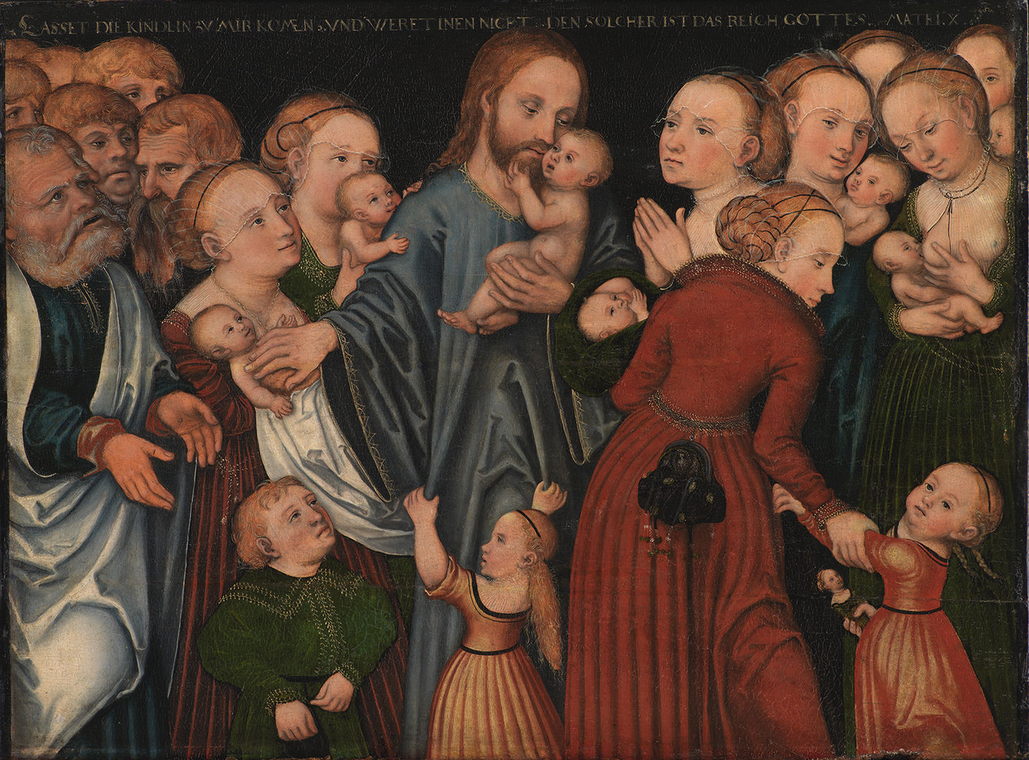 Painting of Christian seen by Cranach. 