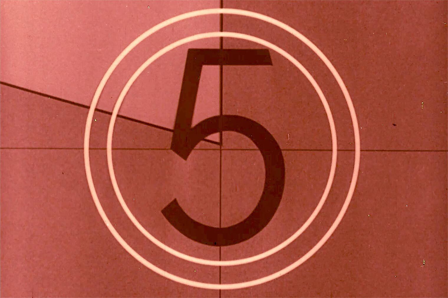 A red countdown starting at the number 5