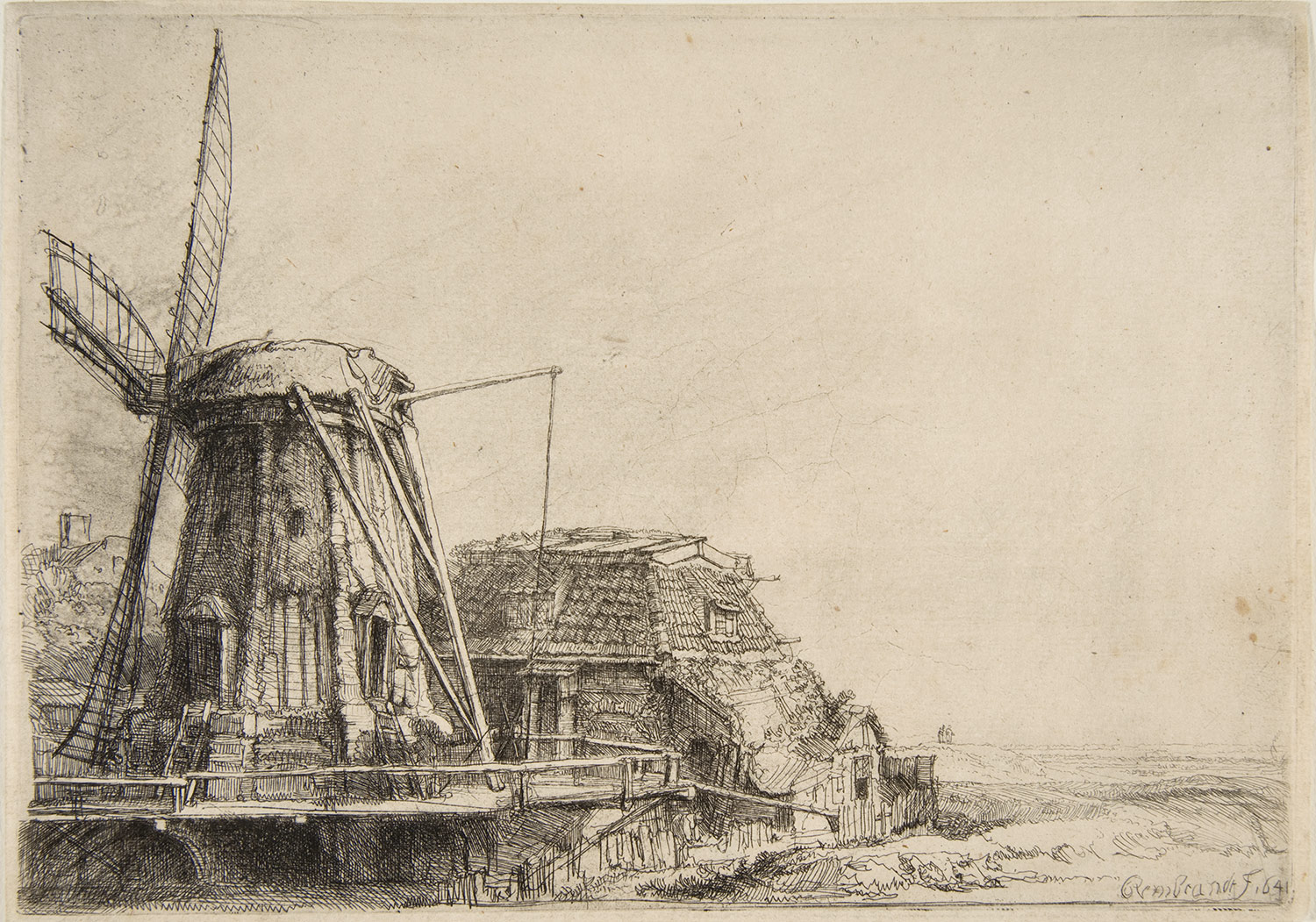 Art History News Rembrandt. Landscape Etchings from the Städel Museum