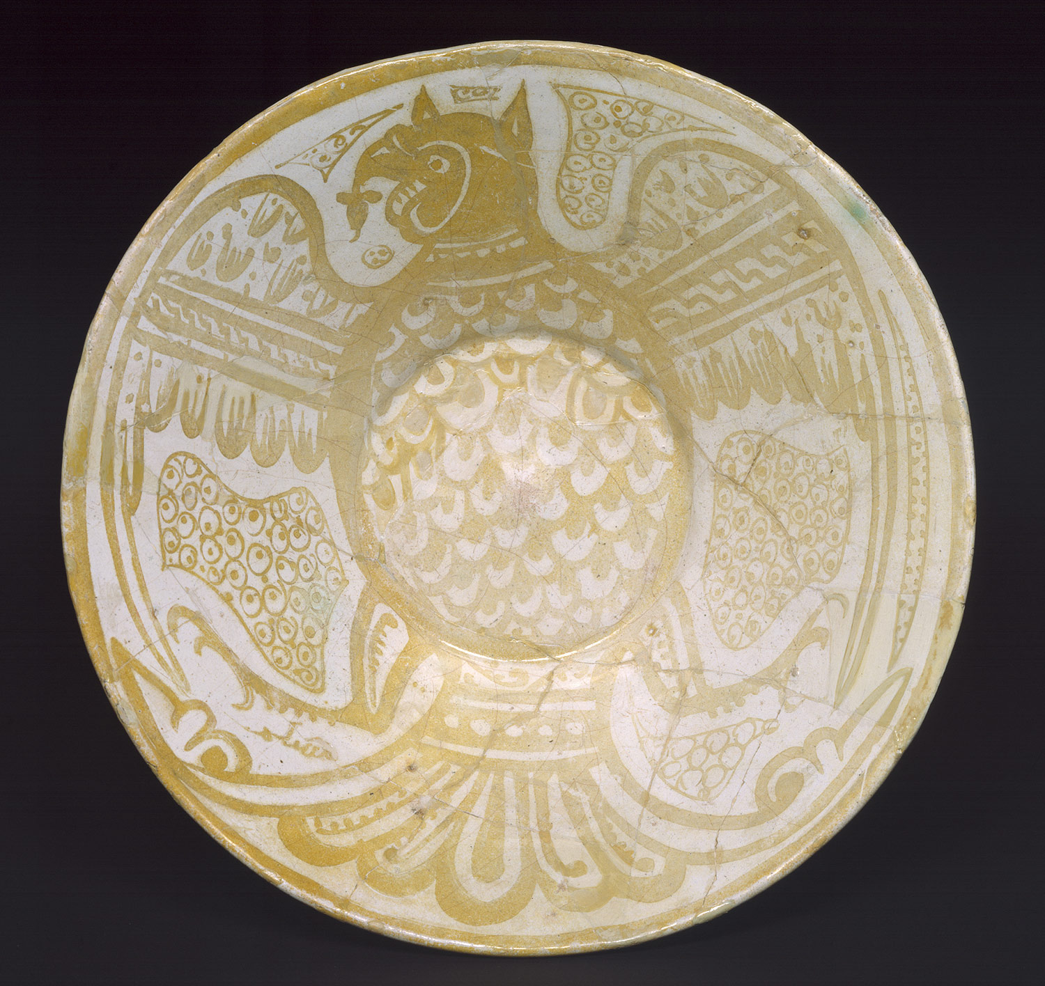 Luster Painted Bowl