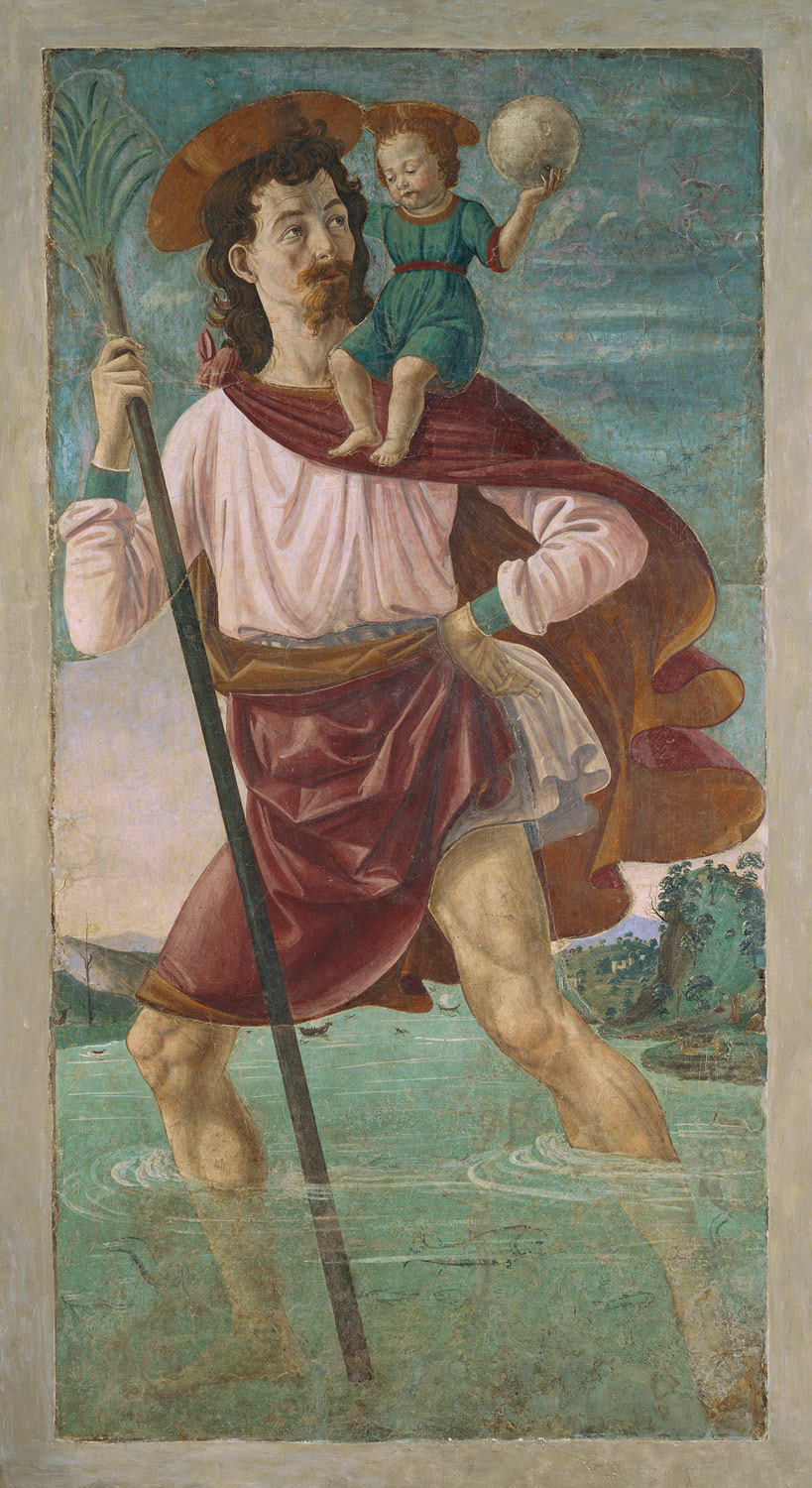 Saint Christopher and the Infant Christ Domenico Ghirlandaio 80.3.