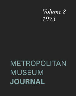 "The Cyprus Plates: The Story of David and Goliath": Metropolitan Museum Journal, v. 8 (1973)