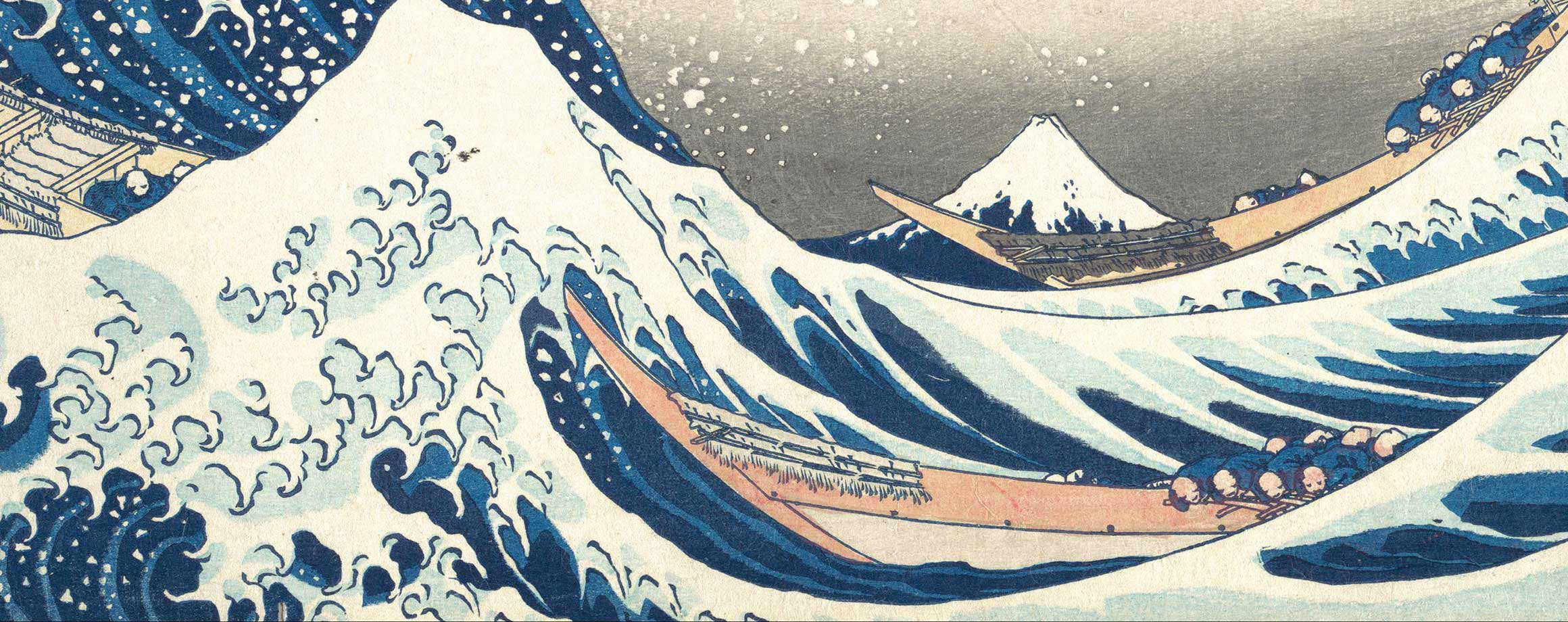 japanese tidal wave art