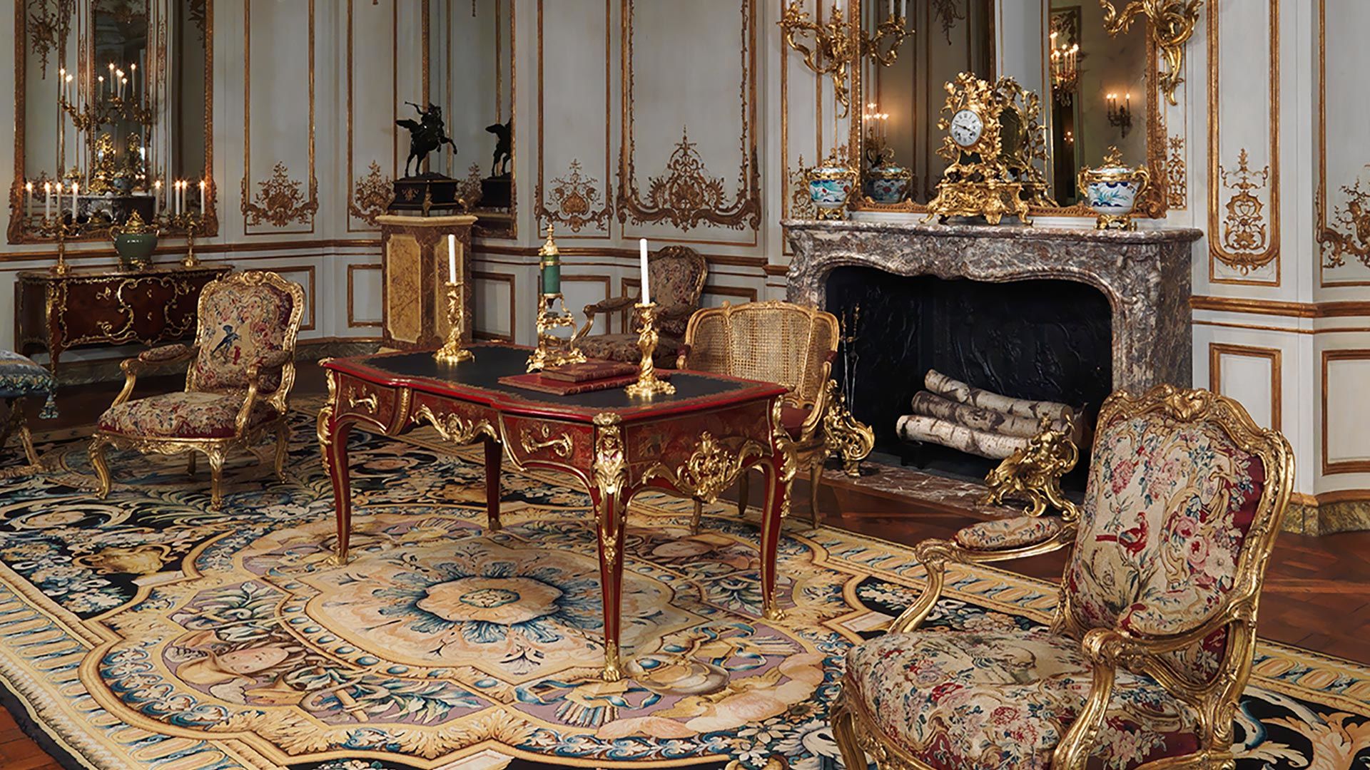Мебель в стиле рококо 18 век Франция