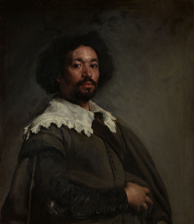 A painting depicting Velázquez’s enslaved assistant Juan de Pareja. 