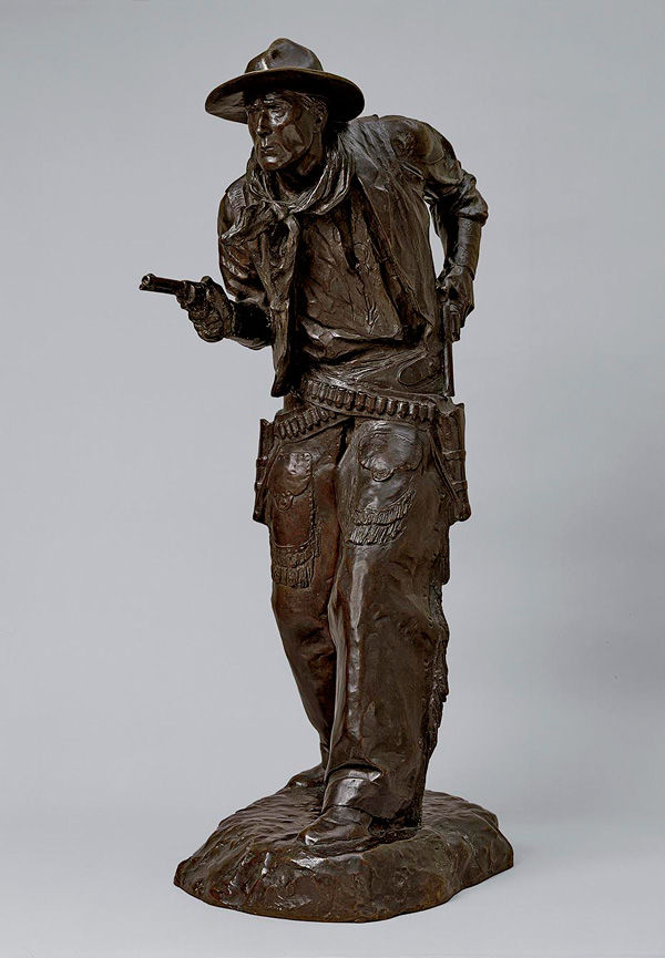 Charles Cristadoro (American, 1881–1967). Two Gun Bill (William S. Hart), 1917 (cast 1925 or after)
