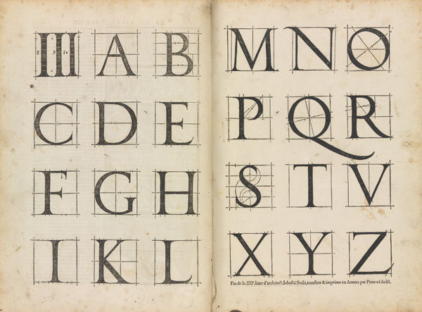 Coecke's own alphabet