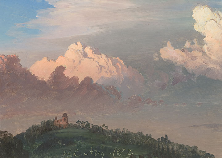 Frederic Church's painting of Olana