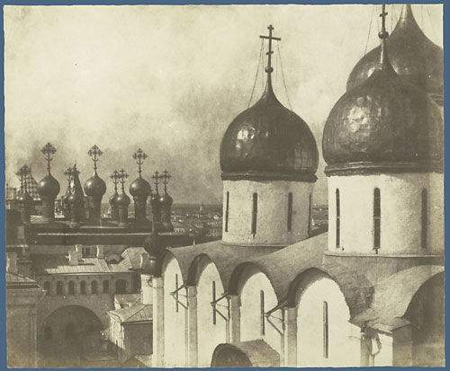 <i>Moscow, Domes of Churches in the Kremlin</i>