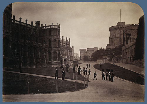Saint George's Chapel and the Round Tower, Windsor Castle