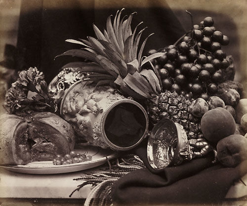 Tankard and Fruit