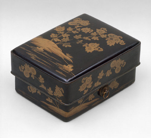Box for Accessories with Illustrations from the <i>Kikujid�</i>