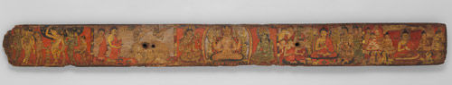Book Cover from a Manuscript of the <i>Ashtasahasrika Prajnaparamita</i> (Perfection of Wisdom)