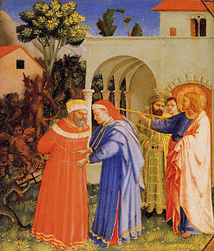 The Apostle Saint James the Great Freeing the Magician Hermogenes