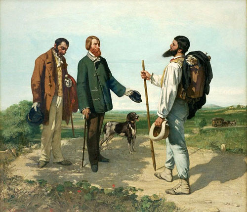 The Meeting, or Bonjour, Monsieur Courbet