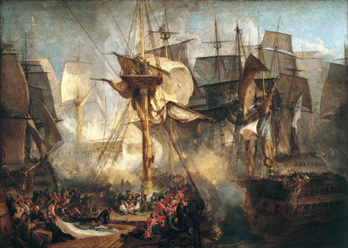 The Battle of Trafalgar, as Seen from the Mizen Starboard Shrouds of the <i>Victory</i>