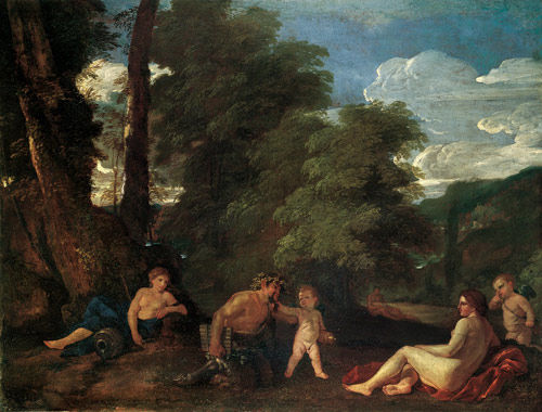 Amor vincit omnia (Landscape with a Cupid Leading Pan to Venus)