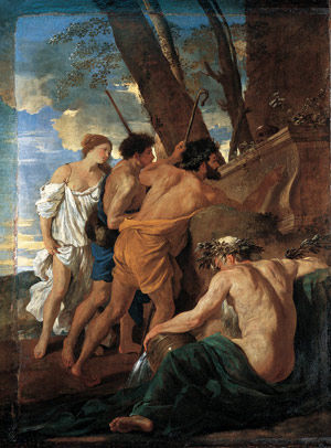 The Arcadian Shepherds, also known as <i>Et in Arcadia Ego</i>
