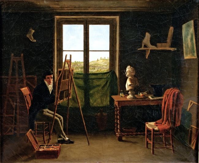 The Artist in His Studio
