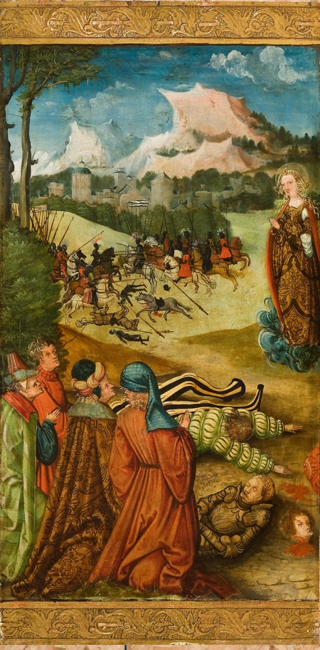 Mary Magdalen Appearing at the Battle of Bornhöved