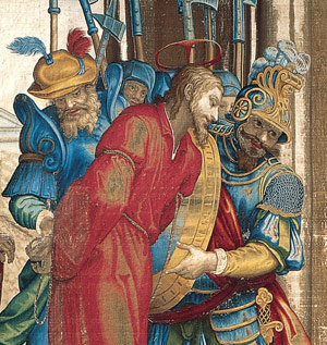 Christ before Herod (detail)