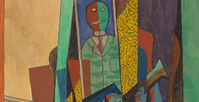 Pablo Picasso's Man with a Guitar, 1915–16 | The Metropolitan 