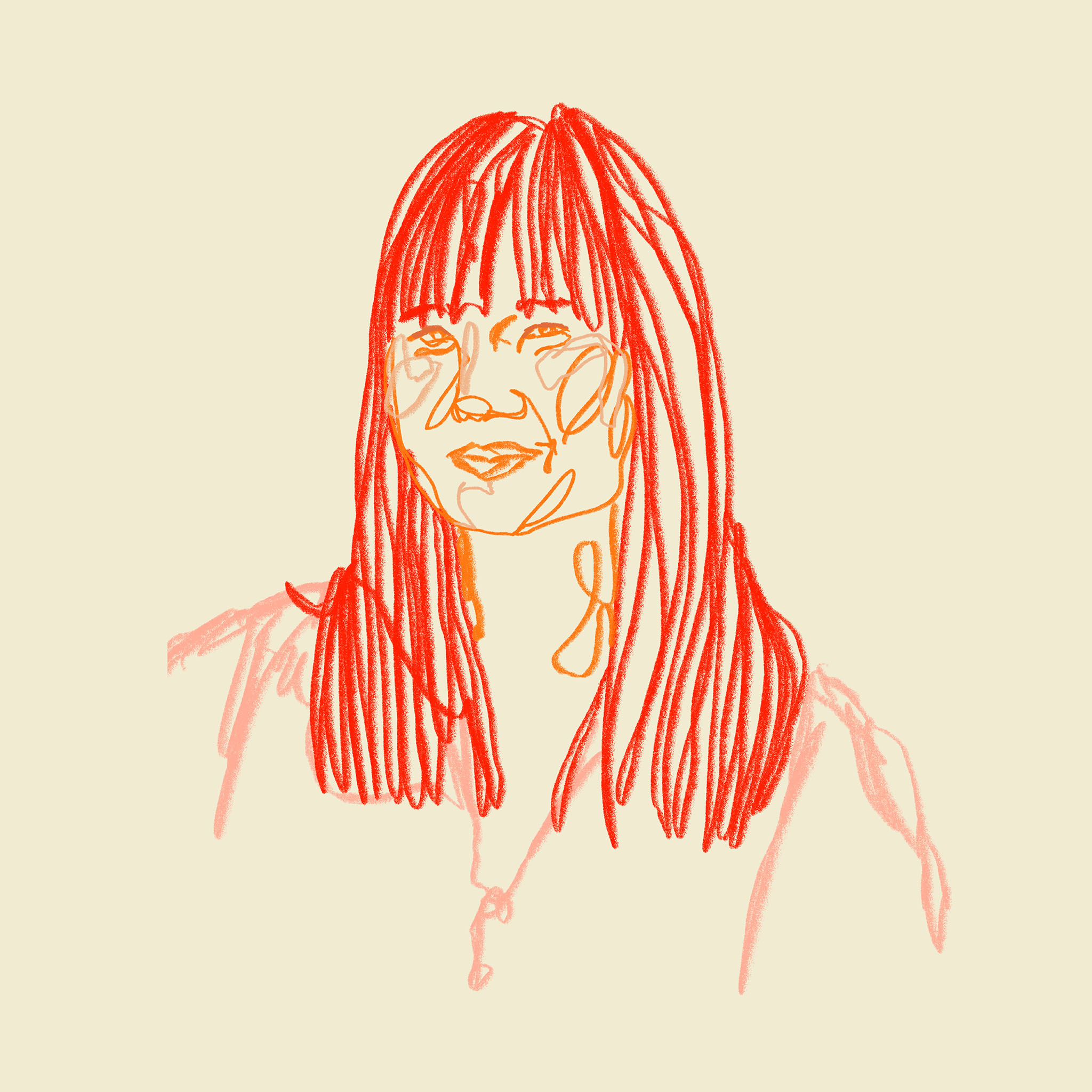 Illustrated portrait of Amanda Phingbodhipakkiya