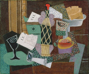 Picasso - Still Life with Bottle of Rum