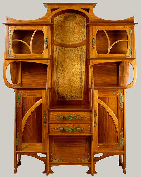 Gustave Serrurier-Bovy | of Art Cabinet-vitrine The Museum | Metropolitan