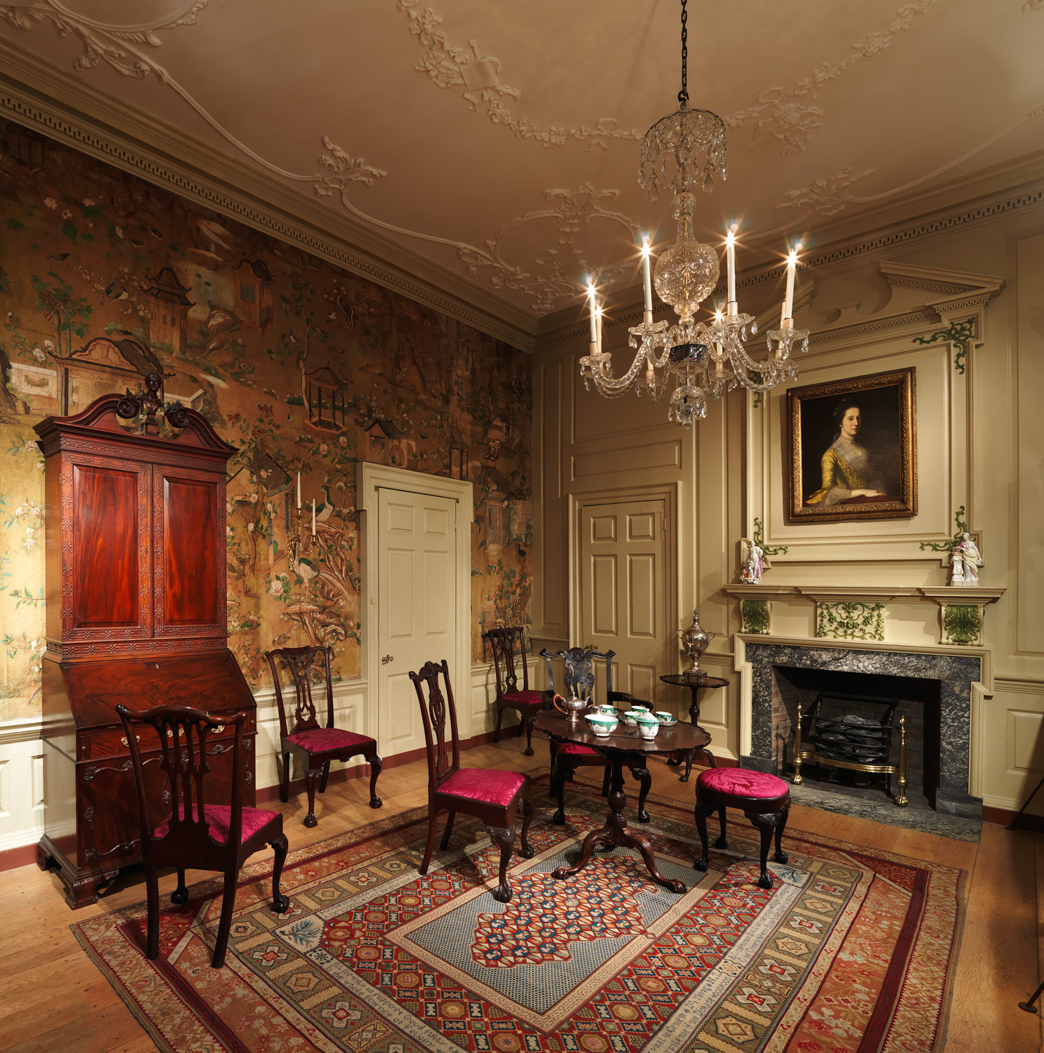 American Georgian Interiors (Mid-Eighteenth-Century Period Rooms