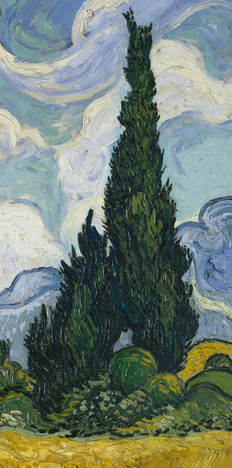 Wheat Field with Cypresses | Vincent van Gogh | 1993.132 | Work of Art